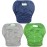 wegreeco Baby & Toddler Snap One Size Adjustable Reusable Baby Swim Diaper (Navy, Small, 3 Pack)