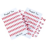 12 Pieces Baseball Hair Ties Girls Baseball Hair Accessories, No Crease Hair Elastics Set for Player and Teams (Baseball Hair Accessories)