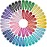 BetyBedy 60 Pcs Hair Barrettes, Non-Slip Hair Clips, 2 Inch Metal Hairpins Accessories for Toddlers, Girls, Kids, Teens, Women (15 Assorted Colors)