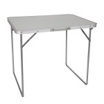 Stansport Folding Utility Camp Table, 27 x 31.5 x 23.6