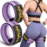 Booty Bands for Women Glutes - Blood Flow Restriction Bands for Legs, Butt & Hip Building, Occlusion Bands for Workouts, Best Fabric Booty Workout Equipment for Squat Butt & Thigh