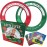 Activ Life Flying Rings for Kids - 2 Pack Fun Beach Toys, Gifts for Boys Girls Teens, Cool Family Outdoor Games - Play at Swimming Pool, Playground Birthday Presents - Green/Red