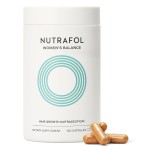 Nutrafol Women\'s Balance Hair Growth Supplements, Ages 45 and Up, Clinically Proven for Visibly Thicker Hair and Scalp Coverage, Dermatologist Recommended - 1 Month Supply