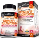 Multivitamin for Women with Vitamin D3 - Multivitamins for Bone Breast Skin Joint Energy - Vitamins for Immunity Support - Immune System Boost Natural Immune Defense - Joint Support Supplement - 60Ct