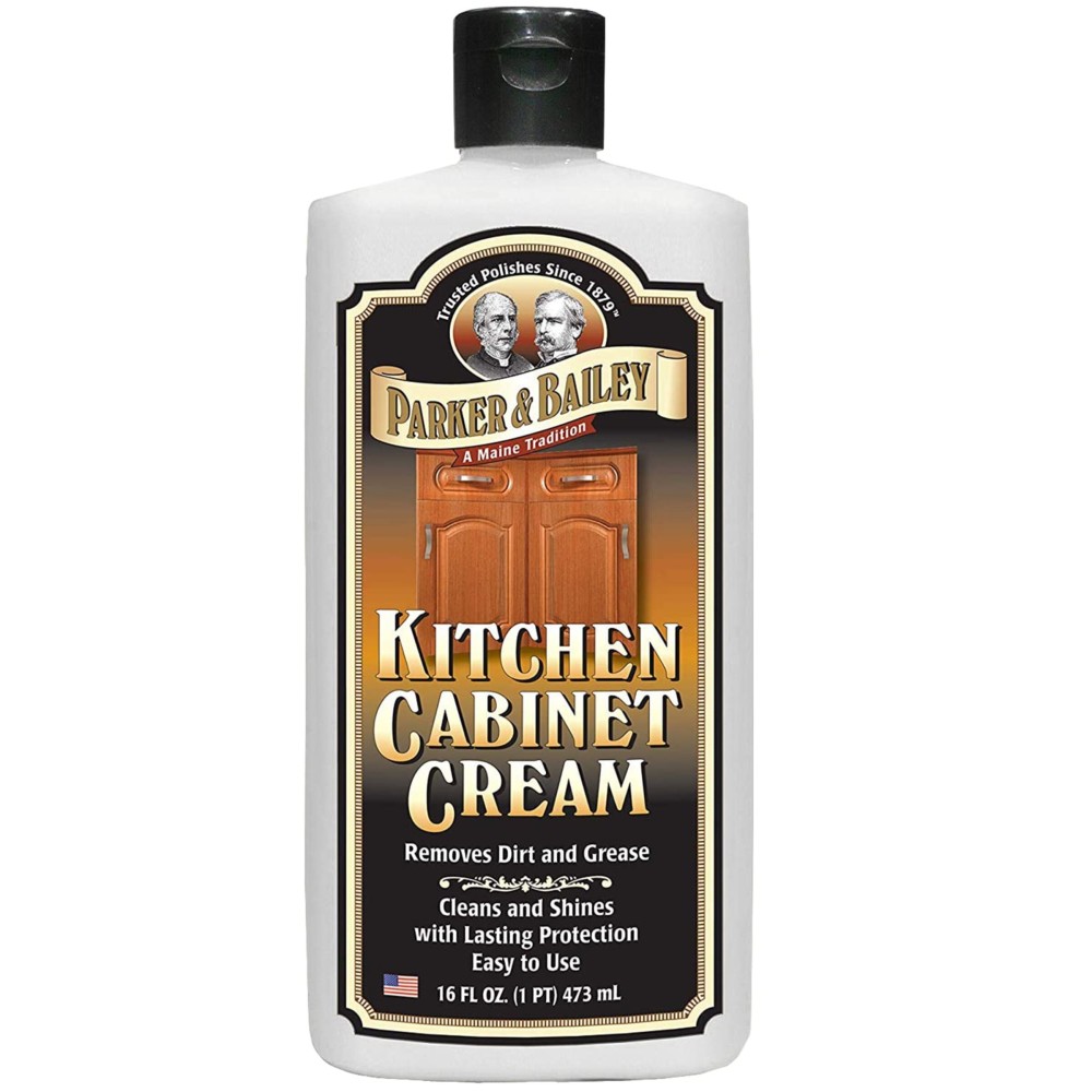 Parker and Bailey Kitchen Cabinet Cream-Wood Cleaner-Grease Remover 16 oz (1)