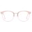 SOJOS Retro Round TR90 Blue Light Reading Glasses Womens Mens Readers Computer Glasses Eyewear Frame SJ9001, Clear Pink Frame 0.00 x