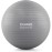 Core Balance Exercise Ball for Workouts, Anti-Burst and Slip Resistant, Swiss Yoga Ball for Pregnancy, Stability, Fitness and Physical Therapy, 4 Sizes, with Pump (22 / 55cm Grey)