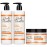 Carols Daughter Coco Creme Sulfate Free Shampoo and Conditioner Set with Silicone Free Hair Butter, for Very Dry Curly Hair, with Coconut Oil and Mango Butter