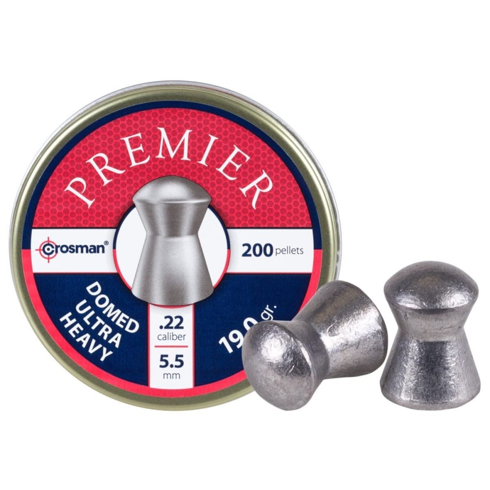 Crosman Premier LDHP226P Ultra Heavy .22-Caliber Domed Pellet (200-Count)