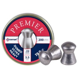 Crosman Premier LDHP226P Ultra Heavy .22-Caliber Domed Pellet (200-Count)