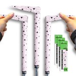 Alien Pros Golf Grip Wrapping Tapes (3-Pack) - Innovative Golf Club Grip Solution - Enjoy a Fresh New Grip Feel in Less Than 1 Minute (3-Pack, Pink Hearts)