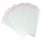 Borningfire 300ct 5x7 Clear Resealable Plastic Bags Self Adhesive Sealing OPP Cello/Cellophane Bags for Bakery Cookies Candy Treats Decorative Wrappers, Fits 5\'\' x 7\'\' Prints Photos Cards Envelopes