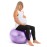 Core Balance Pregnancy Ball with Air Pump - Ideal for Prenatal Yoga, Pilates, and Maternity Exercises, Doubles as Office Chair, Stability and Balance Training, Physical Therapy Equipment (25 Purple)