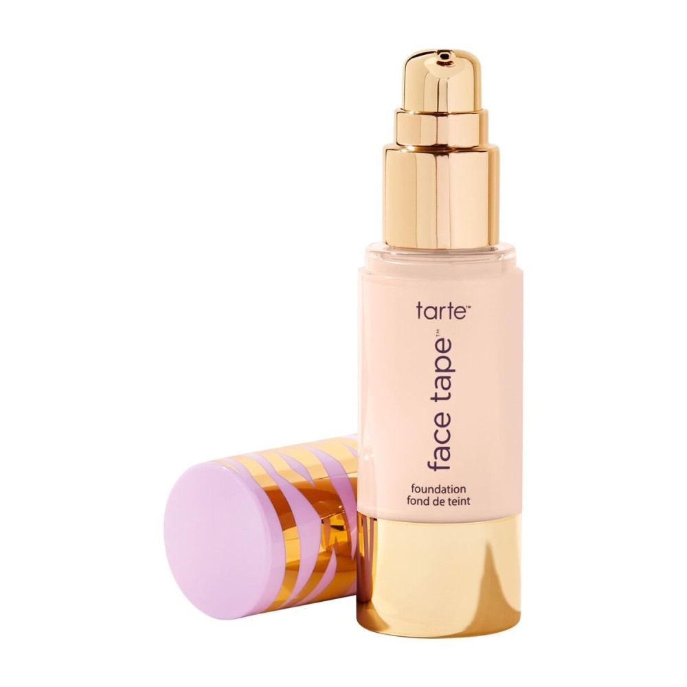 Tarte Face Tape Foundation - Coverage Matte Finish Foundation with Snow Mushroom & Hyaluronic Acid for Hydration, Waterproof, Vegan & Cruelty-Free