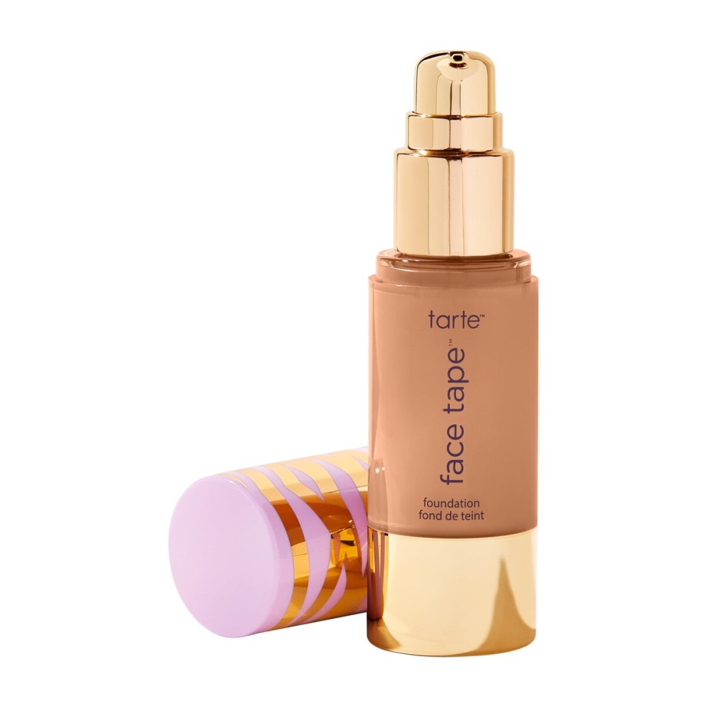 Tarte Face Tape Foundation - Coverage Matte Finish Foundation with Snow Mushroom & Hyaluronic Acid for Hydration, Waterproof, Vegan & Cruelty-Free