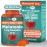 Maxi Health 1mg Melatonin Gummies - Kids Melatonin Chewables with Natural Cherry & Orange Flavor - Adult and Baby Sleep Help Supplement to Support Restful Nights (60 Count)