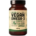 Vegan Omega 3 Supplement - Plant Based DHA & EPA Fatty Acids - Carrageenan Free, Alternative to Fish Oil, Supports Heart, Brain, Joint Health - Sustainably Sourced Algae - 60 Softgels