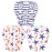 wegreeco Baby & Toddler Snap One Size Adjustable Reusable Baby Swim Diaper (Starfish, Large, 3 Pack)