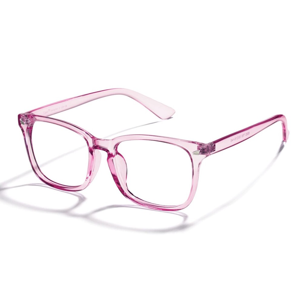 Cyxus Computer Blue Light Blocking Nerd Candy Glasses for Man and Woman, Anti Eye Strain Eyewear UV Headaches for Digital Screens