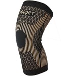 SHENGYADE Knee Brace for Women & Men0nce, Copper Knee Braces for Knee Pain and Support, Copper Ions Fiber Compression Knee Sleeve for Running, Meniscus Tear, ACL, Joint Pain Relief (1, Medium)