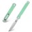 Eafengrow EF16 Folding Knife Flipper Ball Bearing Point D2 Blade G10 Handle with Pocket Clip Everday Carry Pocket Knife Liner Lock Camping Tactical Outdoor Multitool (Jade)