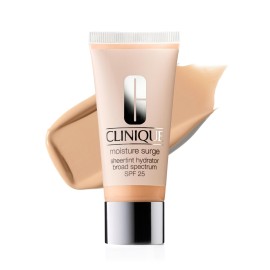 Clinique Moisture Surge Sheertint Hydrator Hydrating Tinted Moisturizer Broad Spectrum SPF 25 With Hyaluronic Acid + Aloe Water For All Skin Types | Sheer Coverage, Natural Finish, Light, 1.4 Fl Oz