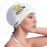 COPOZZ Swim Cap Women Adult, Silicone Waterproof Comfortable Swim Cap for Long and Short Hair (Queen-12yrs+)