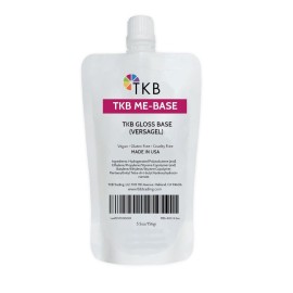 TKB Lip Gloss Base | Clear Versagel Base for DIY Lip Gloss, Moisturizing, Non-Sticky, Vegan, Made in USA (5.5oz (156g))