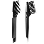 Yaomiao 2 Pcs Hair Brush Cleaner Tool 2 in 1 for Pick Cleaning & Detangling Combs Nylon Brushes, Mini Brush Cleaning Tool for Women and Men, Beauty and Hair Care Home Salon Travel Essentials