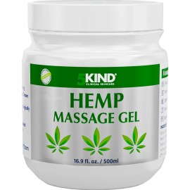 5kind Hemp Active Gel 16.9 fl oz - Hemp Cream Maximum Strength - Natural Soothing Topical Cream - Muscle Rub for Lower Back, Joints, Neck, Knees, Shoulders