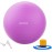 Fitvids Anti-Burst and Slip Resistant Exercise Ball Yoga Ball Fitness Ball Birthing Ball with Quick Pump, 2,000-Pound Capacity, Purple, 26-inch, L