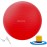 Fitvids Anti-Burst and Slip Resistant Exercise Yoga Ball with Quick Pump 68-75cm, XL, Red