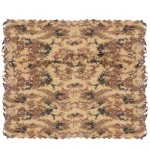 Yeacool Large Camo Netting for Hunting Blind Burlap Camouflage Netting for Party Decor Outdoor Camping Deer Duck Tree Stand Car Cover Off-Road Adventures (Digital Desert Camo, 65.6ftx4.9ft, 20m*1.5m)