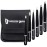 Tweezer Guru Eyebrow Tweezer Set for Women & Men - Professional Slant and Pointed Tweezers Set with Case - Precision Tweezers Kit for Facial Hair, Splinter and Ingrown Hair Removal (6 Pack)