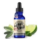 Mountaineer Brand Natural Beard Oil with Lime & Sage Scent | Made in West Virgina | Hydrates, Moisturises, Softens & Conditions for Beard Growth | Treats Dry Itchy Beards for Men | 2oz