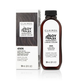 Clairol Professional Permanent Liquicolor, 4nn Rich Neutral Brown, 2 oz. - Packaging May Vary