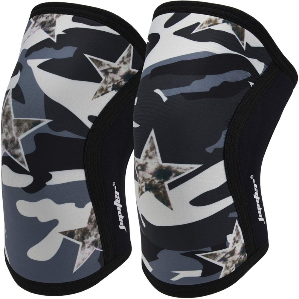 Knee Sleeves (1 Pair), 7mm Compression Knee Braces for Squats,Weightlifting,Powerlifting,Cross Training for Men & Women (X-Large)