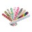 HeeYaa Nail File 10 PCS Professional Double Sided 100/180 Grit Nail Files Emery Board Colorful Manicure Pedicure Tool and Nail Buffering Files