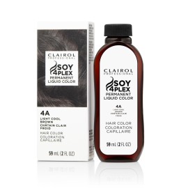 Clairol Professional Permanent Liquicolor, 4a Light Cool Brown, 2 oz. - Packaging May Vary