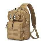 HAOMUK Tactical Sling Bag Pack Military Rover Shoulder Sling Backpack EDC Molle Assault Range Bag