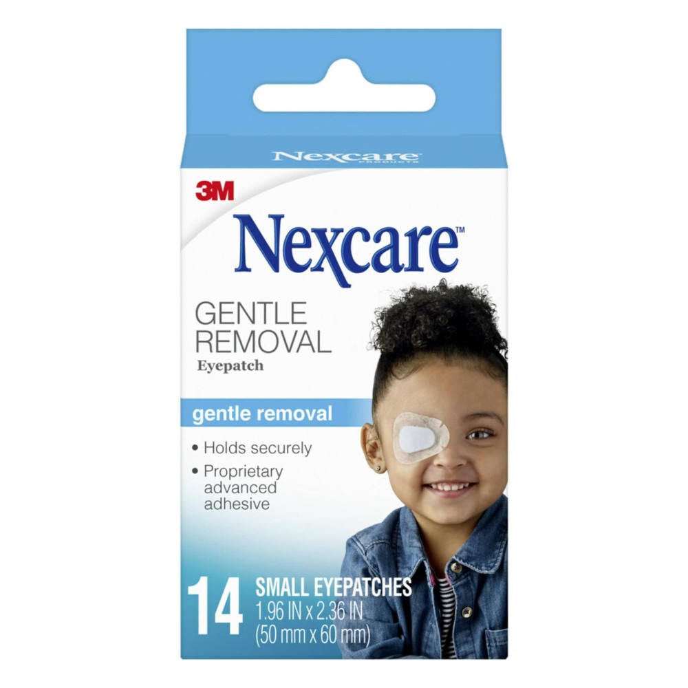 Nexcare Gentle Removal Eye Patch, Small/Junior Size