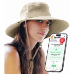 GearTOP Safari Hat for Men Sun Hats for Women UV Protection UPF 50+ Fishing, Gardening, Hiking Hat (22-23 1/2)