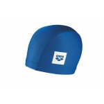 Arena Unix II Classic Fabric Swim Cap Lightweight Textile Swimming Cap Headcover for Men and Women Fitness Swimming, Blue, One Size