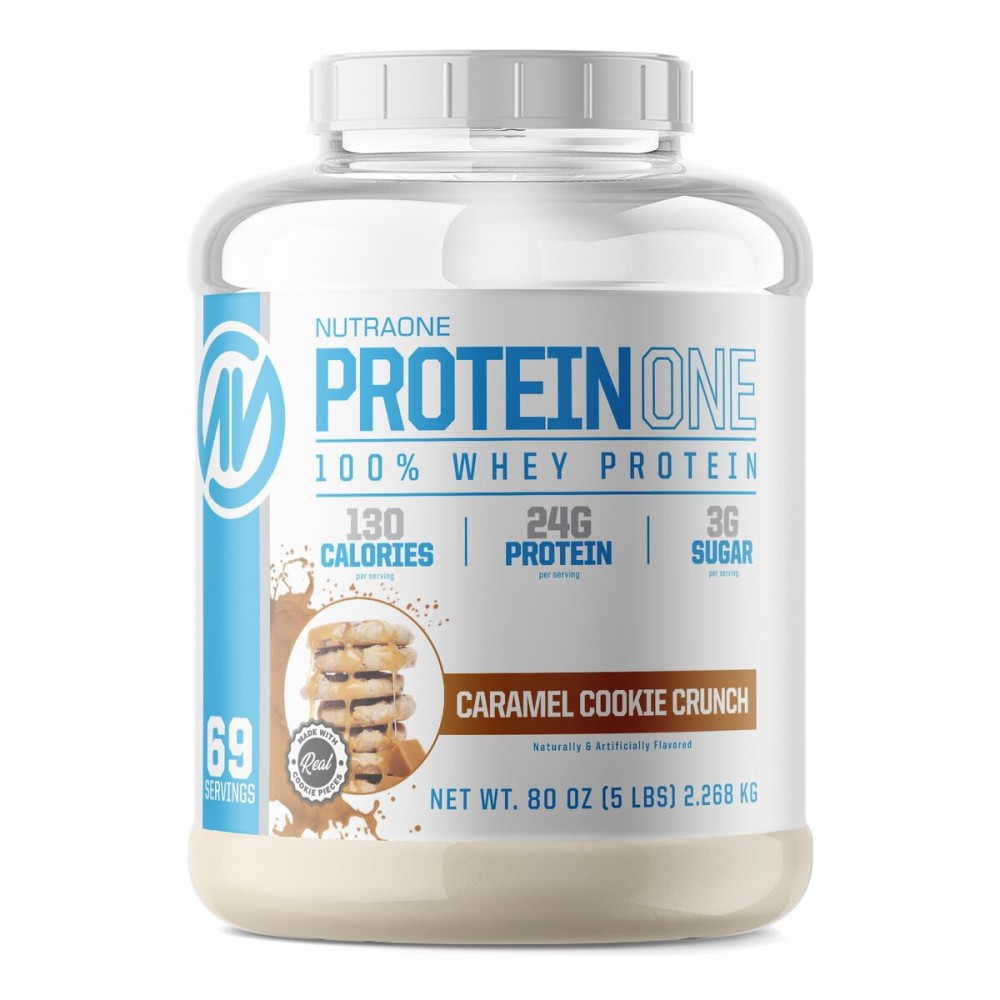 NutraOne ProteinOne Caramel Cookie Crunch - 5lbs