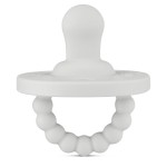 Ryan & Rose Cutie PAT Pacifier Teether (Flat, Grey)