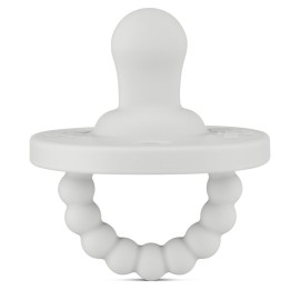 Ryan & Rose Cutie PAT Pacifier Teether (Flat, Grey)