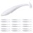 RUNCL Swimbaits Paddle 10/20/30/40PCS, 5/4/3/2 Inchs Paddle Tail, Soft Lure for Trout Crappie Bass, Durable Plastic Bait Swimmer for Saltwater/Freshwater, Fishing Lover\'s Gift