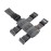 EXCELLENT ELITE SPANKER Tactical Drop Leg Holster Adjustable Drop Leg Platform Molle Module Universal Bag for Left/Right Leg (Grey)
