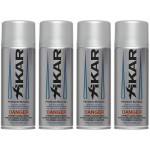 Xikar PUROFINE Premium Butane Fuel Refill with 0 Impurities - Premium Quality Fuel for Jet Flame Lighters and Torches - High Altitude Formula, 8oz (400ml) 4 Pack
