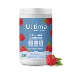 Ultima Replenisher Daily Electrolyte Powder Drink Mix - Sugar Free - Blue Raspberry, 90 Servings - Hydration Powder with 6 Electrolytes and Minerals - Keto Friendly, Vegan, Non-GMO